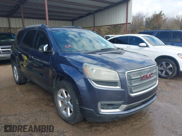 2013 GMC Acadia SLE with VIN 1GKKRPKD4DJ135803, listed as a IAAI auction lot 41433795 with 169,376 mi miles and . Bid and sale history available at DreamBid. Image 1.