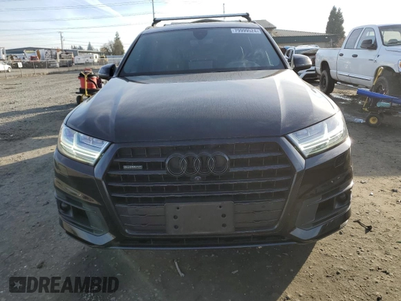 2019 Audi Q7 Prestige with VIN WA1VAAF70KD042672, listed as a Copart auction lot 79999524 with 40,434 mi miles and Salvage Title. Bid and sale history available at carsss.com. Image 5.