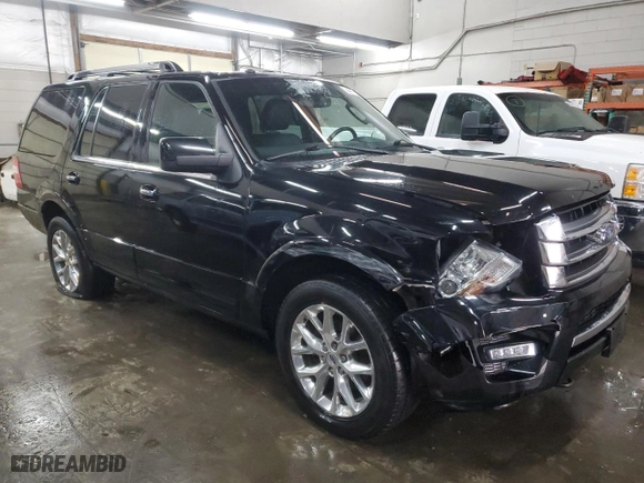 2017 Ford Expedition Limited with VIN 1FMJU2AT0HEA67964, listed as a Copart auction lot 44846575 with 95,817 mi miles and Salvage Title. Bid and sale history available at carsss.com. Image 4.