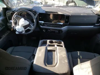2024 Chevrolet Silverado 1500 LT with VIN 3GCPDKEK8RG450237, listed as a Copart auction lot 42114045 with 111 mi miles and Salvage Title. Bid and sale history available at carsss.com. Image 8.