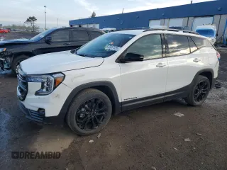 2022 GMC Terrain SLT z VIN 3GKALPEV7NL314011, wystawiony jako Copart lot #55397425 z przebiegiem 35 099 mil mil oraz Szkoda całkowita • Salvage title. Historia ofert i sprzedaży dostępna na DreamBid. Obrazek 1.