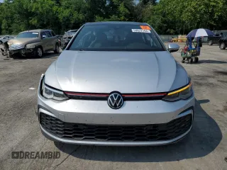 2022 Volkswagen Golf GTI SE with VIN WVWN87CD3NW125990, listed as a Copart auction lot 59822194 with 37,573 mi miles and Salvage Title. Bid and sale history available at carsss.com. Image 5.