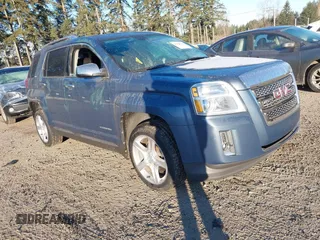 2011 GMC Terrain SLT-2 with VIN 2CTFLXEC9B6419914, listed as a IAAI auction lot 41424619 with 135,602 mi miles. Bid and sale history available at carsss.com. Image 1.