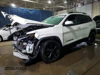 2019 Jeep Cherokee Latitude Plus with VIN 1C4PJLLB5KD438969, listed as a Copart auction lot 47817365 with 59,211 mi miles and Clean Title. Bid and sale history available at carsss.com. Image 1.