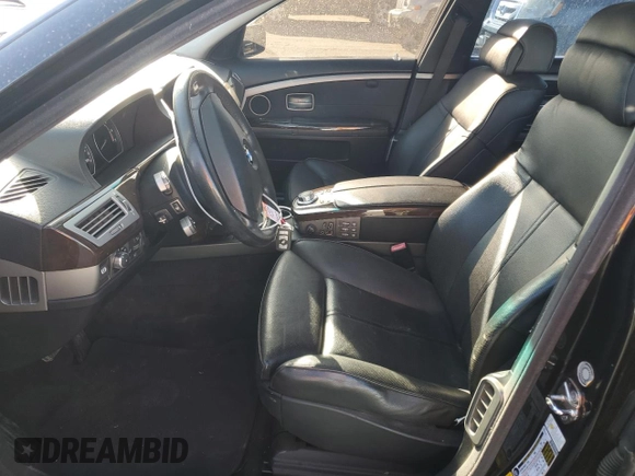 2008 BMW 7 Series 750Li with VIN WBAHN83538DT85226, listed as a Copart auction lot 73397614 with 134,509 mi miles and Salvage Title. Bid and sale history available at carsss.com. Image 7.