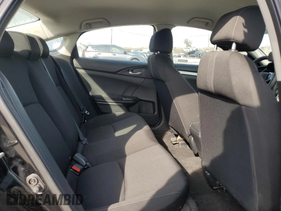 2018 Honda Civic LX with VIN 2HGFC2F55JH558246, listed as a Copart auction lot 53281225 with 43,701 mi miles and Salvage Title. Bid and sale history available at DreamBid. Image 10.