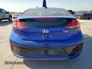 2019 Hyundai Ioniq Blue with VIN KMHC65LC8KU176042, listed as a Copart auction lot 52925975 with 172,961 mi miles and Clean Title. Bid and sale history available at DreamBid. Image 6.