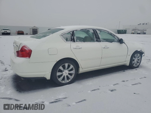 2006 Infiniti M with VIN JNKAY01F76M254594, listed as a Copart auction lot 42639595 with 180,846 mi miles and Salvage Title. Bid and sale history available at carsss.com. Image 3.