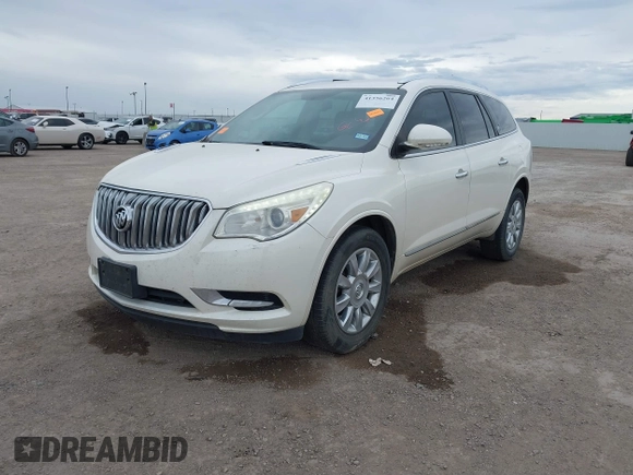 2013 Buick Enclave Leather with VIN 5GAKRCKD8DJ186131, listed as a IAAI auction lot 41356264 with 121,786 mi miles. Bid and sale history available at carsss.com. Image 17.