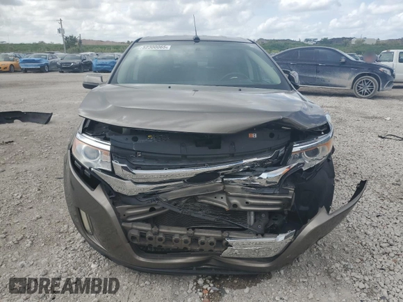 2013 Ford Edge Limited with VIN 2FMDK3KC2DBB57503, listed as a Copart auction lot 52300065 with 109,910 mi miles and Salvage Title. Bid and sale history available at carsss.com. Image 5.