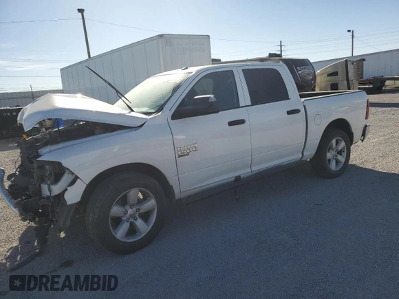 2021 Ram 1500 Tradesman z VIN 3C6RR6KG6MG707882, wystawiony jako Copart lot #80665484 z przebiegiem 122 055 mil mil oraz Szkoda całkowita • Salvage title. Historia ofert i sprzedaży dostępna na DreamBid. Obrazek 1.