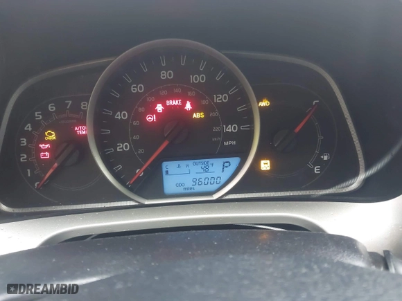 2015 Toyota RAV4 LE with VIN JTMBFREV2FD139886, listed as a IAAI auction lot 41922987 with 96,000 mi miles. Bid and sale history available at carsss.com. Image 7.