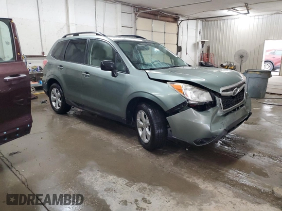 2014 Subaru Forester 2.5i Premium with VIN JF2SJAEC8EH476487, listed as a Copart auction lot 53958215 with 146,528 mi miles and Salvage Title. Bid and sale history available at carsss.com. Image 4.