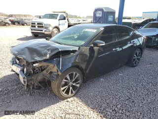 2018 Nissan Maxima SL with VIN 1N4AA6AP1JC363896, listed as a Copart auction lot 46421975 with 91,442 mi miles and Salvage Title. Bid and sale history available at carsss.com. Image 1.