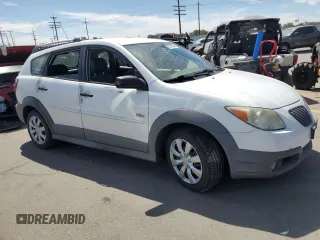 2006 Pontiac Vibe with VIN 5Y2SL65886Z422782, listed as a Copart auction lot 67573234 with 112,595 mi miles and Salvage Title. Bid and sale history available at carsss.com. Image 4.