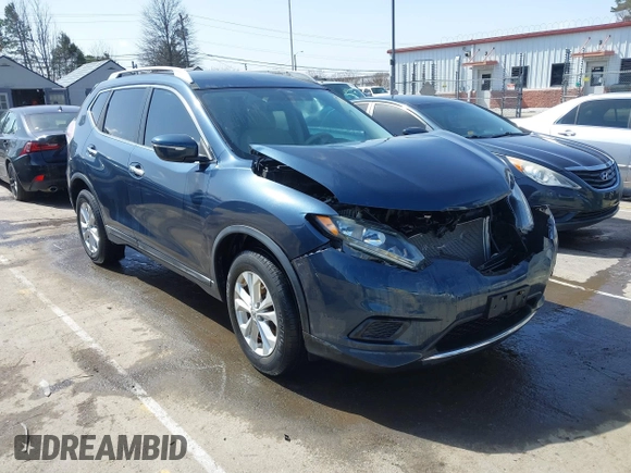 2015 Nissan Rogue SL with VIN 5N1AT2MV3FC759340, listed as a IAAI auction lot 41730322 with 61,561 mi miles and . Bid and sale history available at carsss.com. Image 1.