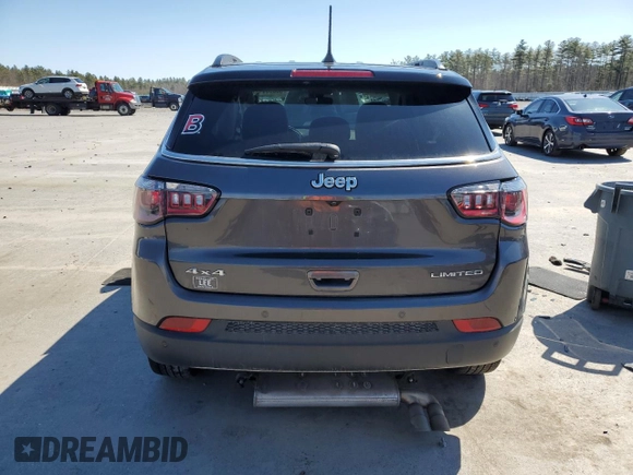 2021 Jeep Compass Limited с VIN 3C4NJDCB3MT503926, выставлен на аукционе Copart как лот 53056915 с пробегом 64 720 миль миль и Списание • Salvage title. История ставок и продаж доступна на DreamBid. Изображение 6.