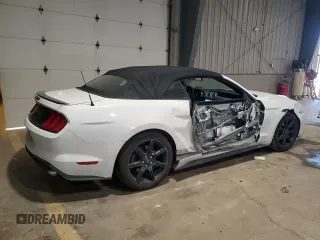 2018 Ford Mustang EcoBoost Premium with VIN 1FATP8UH9J5124396, listed as a Copart auction lot 61781055 with 105,036 mi miles and Salvage title. Bid and sale history available at DreamBid. Image 3.