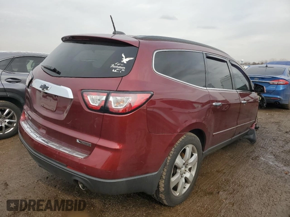 2017 Chevrolet Traverse Premier with VIN 1GNKVJKD7HJ259663, listed as a Copart auction lot 45358935 with 80,767 mi miles and Salvage Title. Bid and sale history available at DreamBid. Image 3.