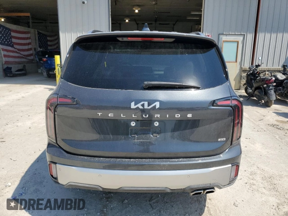 2023 Kia Telluride SX Prestige with VIN 5XYP5DGC5PG378049, listed as a Copart auction lot 68435954 with 16,573 mi miles and Salvage title. Bid and sale history available at DreamBid. Image 6.