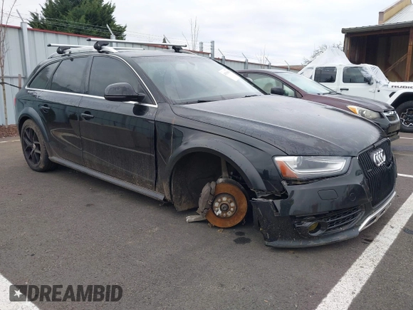 2015 Audi allroad Premium Plus with VIN WA1UFAFL7FA117966, listed as a IAAI auction lot 41530094 with 1 mi miles. Bid and sale history available at carsss.com. Image 1.