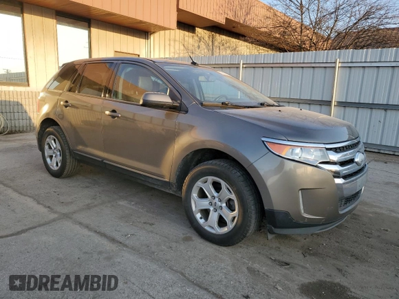 2014 Ford Edge SEL with VIN 2FMDK3JC1EBB04939, listed as a Copart auction lot 48656095 with 166,126 mi miles and Clean Title. Bid and sale history available at carsss.com. Image 4.