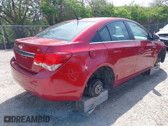 2014 Chevrolet Cruze 1LT with VIN 1G1PC5SB0E7440115, listed as a IAAI auction lot 42075724 with 115,813 mi miles and . Bid and sale history available at DreamBid. Image 4.