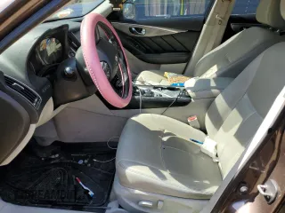 2015 Infiniti Q50 Premium with VIN JN1BV7AP0FM339781, listed as a Copart auction lot 53658315 with 179,703 mi miles and Salvage Title. Bid and sale history available at carsss.com. Image 7.