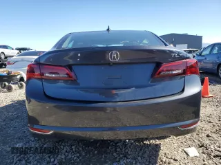 2016 Acura TLX V6 with VIN 19UUB2F37GA009180, listed as a Copart auction lot 46912385 with 113,777 mi miles and Salvage Title. Bid and sale history available at carsss.com. Image 6.