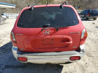 2004 Hyundai Santa Fe GLS with VIN KM8SC73D54U721111, listed as a Copart auction lot 47369755 with 152,933 mi miles and Salvage Title. Bid and sale history available at carsss.com. Image 6.