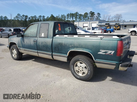 1995 GMC Sierra 1500 z VIN 2GTEK19K1S1561454, wystawiony jako Copart lot #47128465 z przebiegiem 178 963 mil mil oraz Szkody całkowita. Historia ofert i sprzedaży dostępna na DreamBid. Obrazek 2.