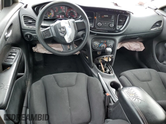 2013 Dodge Dart SE with VIN 1C3CDFAA2DD197722, listed as a Copart auction lot 48821805 with 182,465 mi miles and Salvage Title. Bid and sale history available at carsss.com. Image 8.