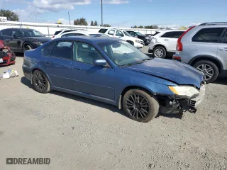 2008 Subaru Legacy (Natl) Special Edition with VIN 4S3BL616987201940, listed as a Copart auction lot 76593154 with 0 mi miles and Salvage Title. Bid and sale history available at carsss.com. Image 4.