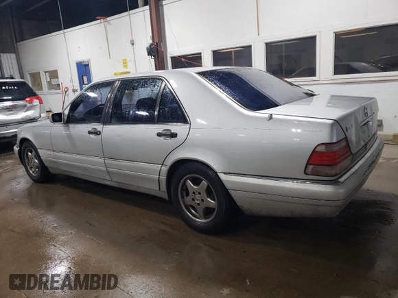 1997 Mercedes-Benz S-Class with VIN WDBGA43G9VA368446, listed as a Copart auction lot 86606604 with 181,715 mi miles and Non Repairable. Bid and sale history available at carsss.com. Image 2.