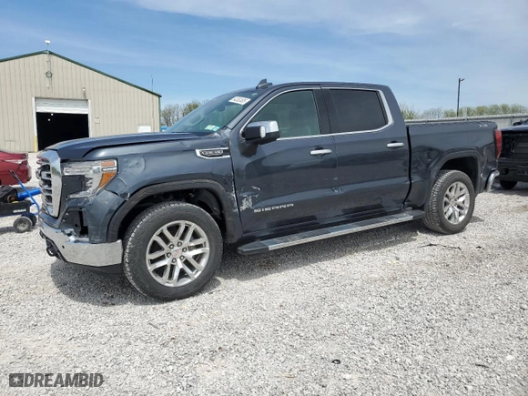 2022 GMC Sierra 1500 SLT with VIN 1GTU9DED5NZ175017, listed as a Copart auction lot 54352495 with 41,068 mi miles and Salvage Title. Bid and sale history available at carsss.com. Image 1.