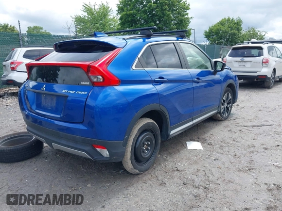 2019 Mitsubishi Eclipse Cross SE with VIN JA4AT5AA0KZ024307, listed as a IAAI auction lot 42368053 with 62,178 mi miles and . Bid and sale history available at DreamBid. Image 4.