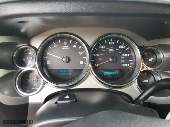 2007 Chevrolet Silverado 1500 LTZ with VIN 2GCEK13MX71542984, listed as a Copart auction lot 51548115 with 189,169 mi miles and Salvage Title. Bid and sale history available at carsss.com. Image 9.