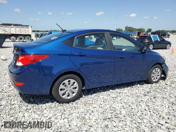 2017 Hyundai Accent SE with VIN KMHCT4AE7HU251717, listed as a Copart auction lot 52676675 with 112,391 mi miles and Salvage Title. Bid and sale history available at carsss.com. Image 3.