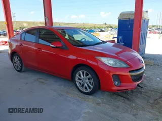 2012 Mazda 3 S Grand Touring with VIN JM1BL1W54C1521794, listed as a IAAI auction lot 41910905 with 150,344 mi miles and . Bid and sale history available at DreamBid. Image 1.
