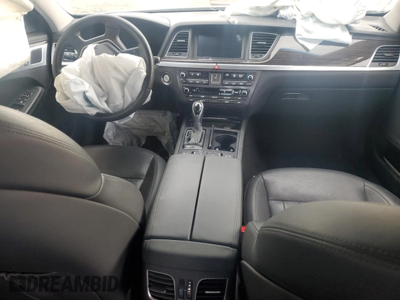 2017 Genesis G80 3.8L with VIN KMHGN4JE5HU204634, listed as a Copart auction lot 50973365 with Not Provided miles and Salvage Title. Bid and sale history available at carsss.com. Image 8.