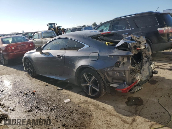 2018 Lexus RC 300 with VIN JTHHA5BC0J5008803, listed as a Copart auction lot 86165684 with 118,766 mi miles and Salvage title. Bid and sale history available at DreamBid. Image 2.