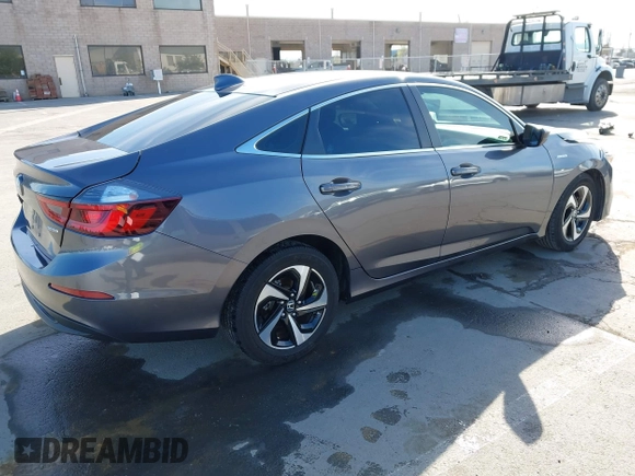 2021 Honda Insight EX with VIN 19XZE4F50ME011287, listed as a IAAI auction lot 42015058 with 79,530 mi miles and . Bid and sale history available at carsss.com. Image 4.