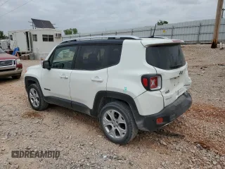 2018 Jeep Renegade Limited z VIN ZACCJBDB3JPH58380, wystawiony jako Copart lot #53603565 z przebiegiem 39 409 mil mil oraz Szkoda całkowita • Salvage title. Historia ofert i sprzedaży dostępna na DreamBid. Obrazek 2.