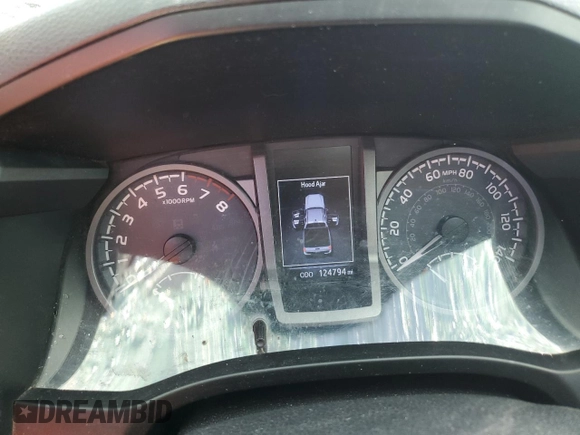 2017 Toyota Tacoma SR5 с VIN 5TFCZ5ANXHX052992, выставлен на аукционе Copart как лот 52385415 с пробегом 124 794 миль миль и На запчасти • Non repairable. История ставок и продаж доступна на DreamBid. Изображение 9.