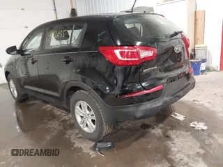 2012 Kia Sportage LX with VIN KNDPB3A21C7188940, listed as a IAAI auction lot 41921135 with 155,719 mi miles. Bid and sale history available at carsss.com. Image 3.