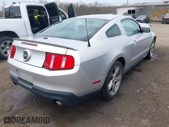 2011 Ford Mustang GT with VIN 1ZVBP8CF4B5133253, listed as a IAAI auction lot 41659935 with 155,836 mi miles. Bid and sale history available at carsss.com. Image 4.