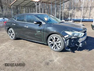 2018 Nissan Maxima SV with VIN 1N4AA6AP6JC380225, listed as a IAAI auction lot 41405917 with 226,320 mi miles. Bid and sale history available at carsss.com. Image 1.