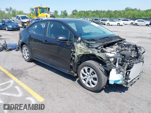 2021 Toyota Corolla LE with VIN 5YFEPMAE9MP191612, listed as a IAAI auction lot 41977110 with 83,639 mi miles and . Bid and sale history available at DreamBid. Image 1.