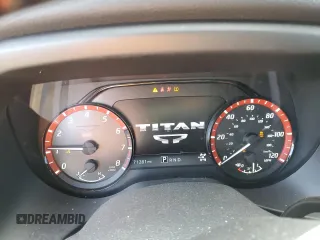 2021 Nissan Titan SV z VIN 1N6AA1FB9MN533034, wystawiony jako Copart lot #81335494 z przebiegiem 71 281 mil mil oraz Szkoda całkowita • Salvage title. Historia ofert i sprzedaży dostępna na DreamBid. Obrazek 9.