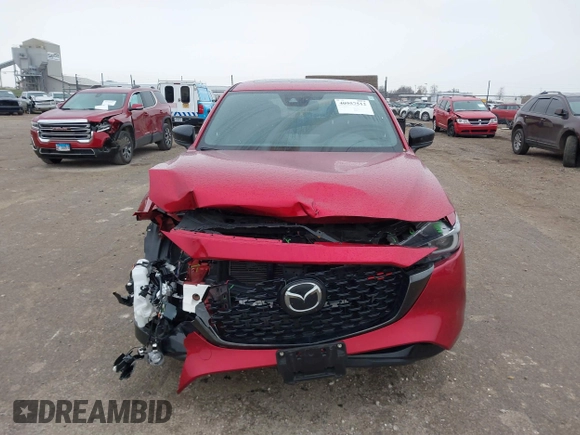 2022 Mazda CX-5 2.5 Turbo with VIN JM3KFBAY3N0622971, listed as a IAAI auction lot 40957512 with 25,084 mi miles and . Bid and sale history available at carsss.com. Image 12.